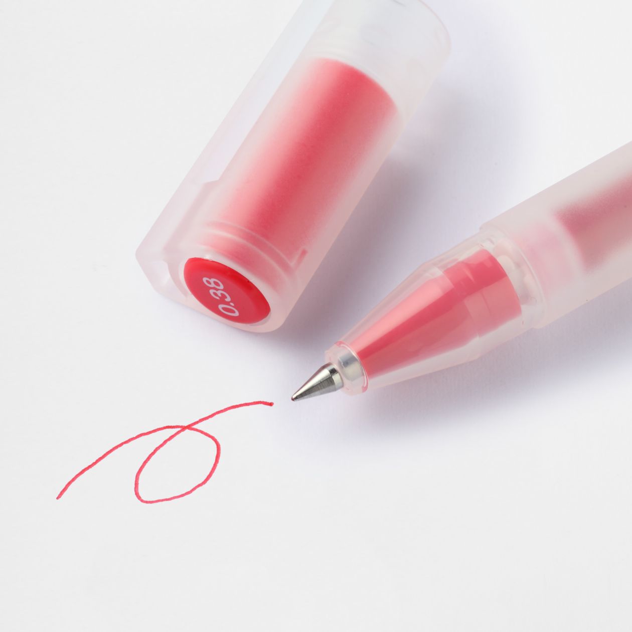 Gel Pen with Cap ‐ Single ‐ 0.38 mm
