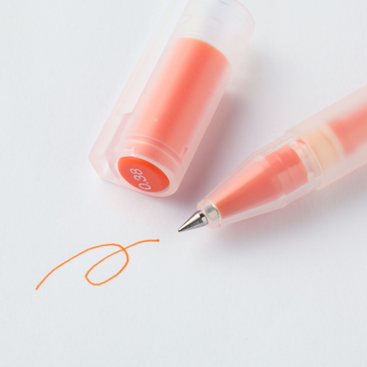 Gel Pen with Cap ‐ Single ‐ 0.38 mm