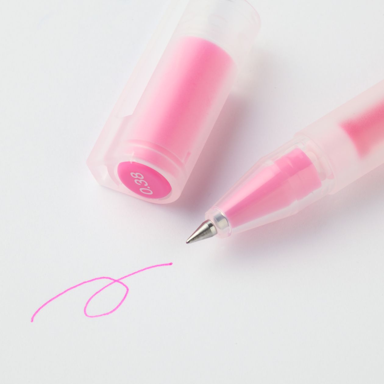 Gel Pen with Cap ‐ Single ‐ 0.38 mm