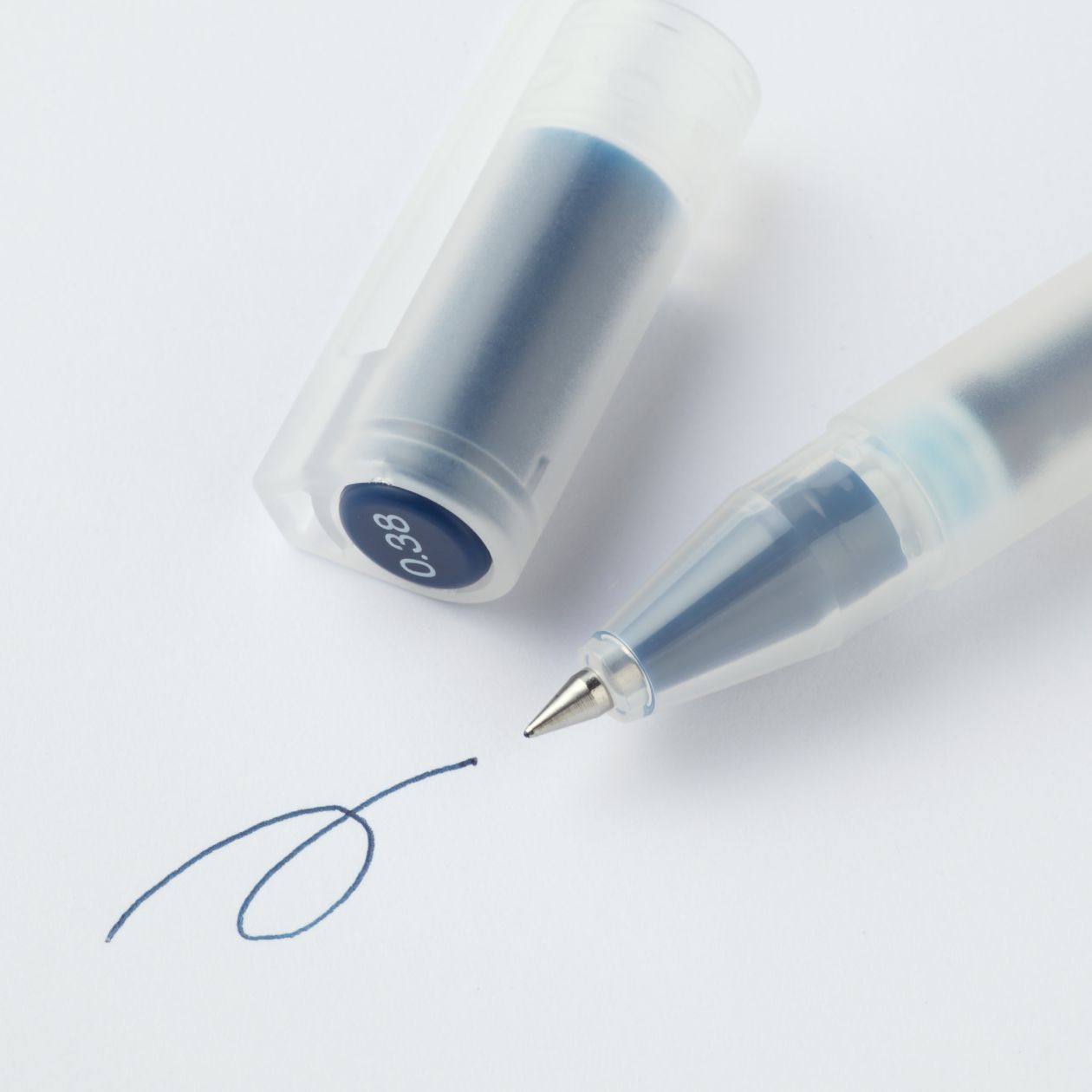 Gel Pen with Cap ‐ Single ‐ 0.38 mm