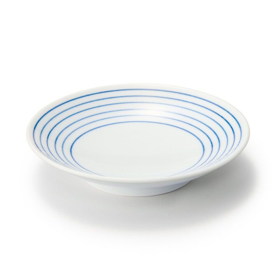 Hasami Ware Porcelain Plate ‐ Stripe