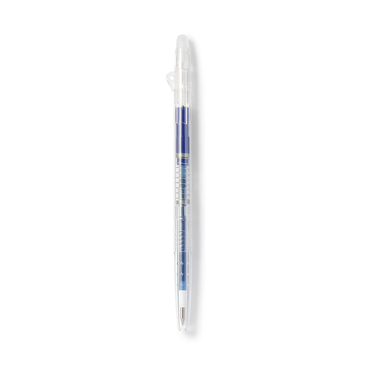 Erasable Slim Ballpoint Pen, 0.38mm Tip, Knock-Style