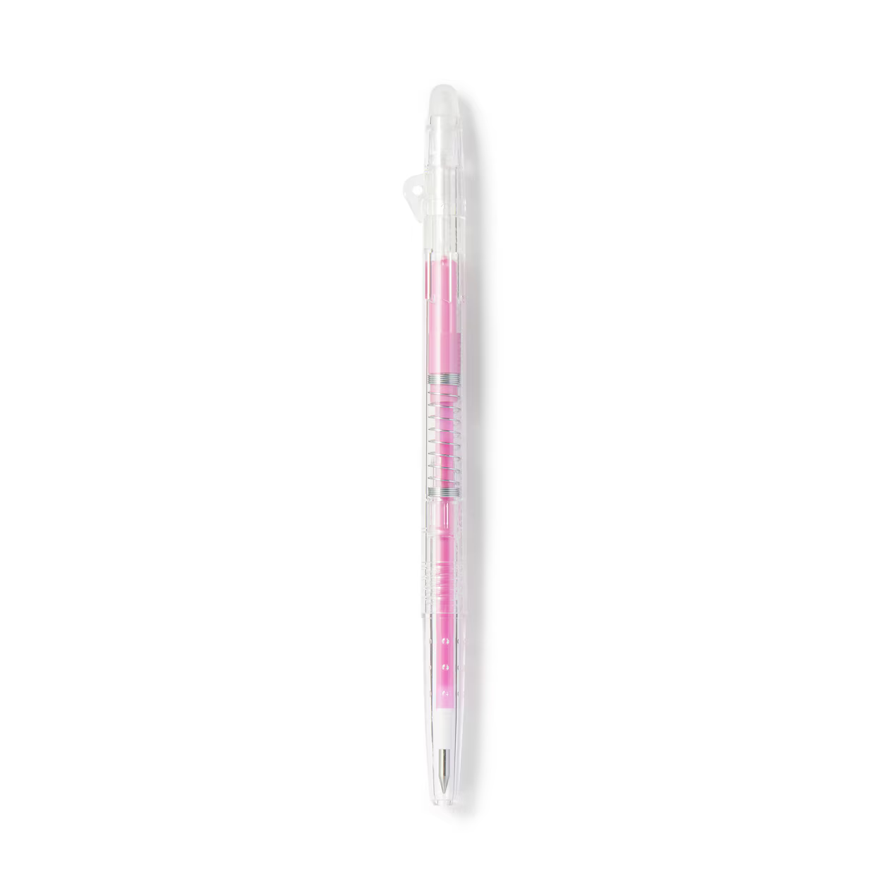 Erasable Slim Ballpoint Pen, 0.38mm Tip, Knock-Style