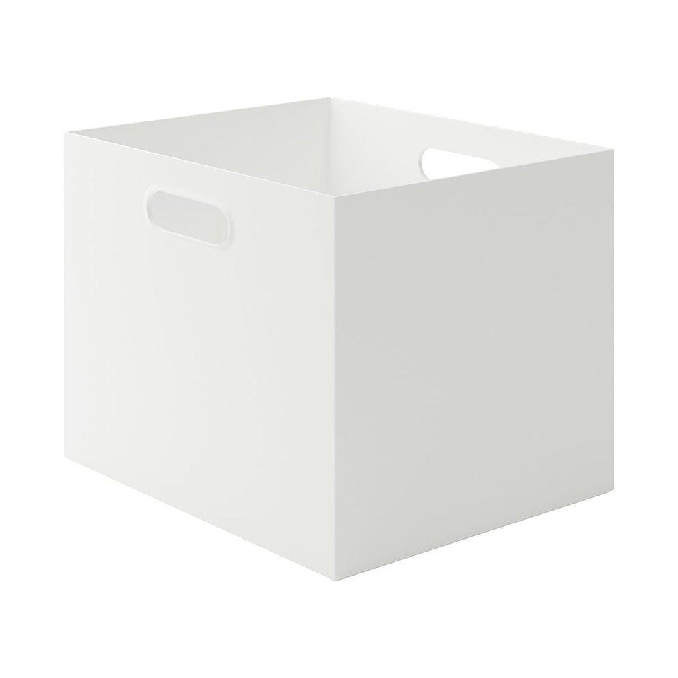 PP File Box White Grey