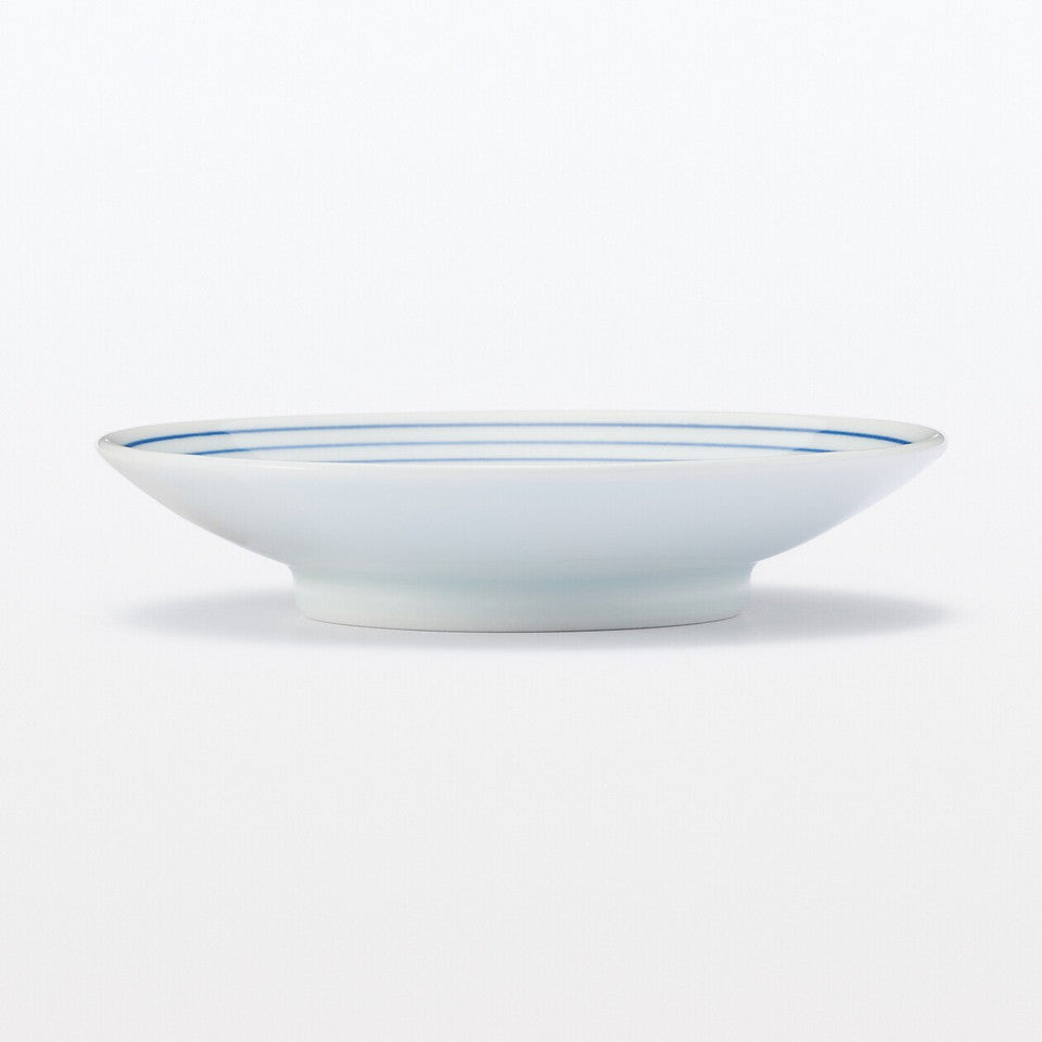 Hasami Ware Porcelain Plate ‐ Stripe