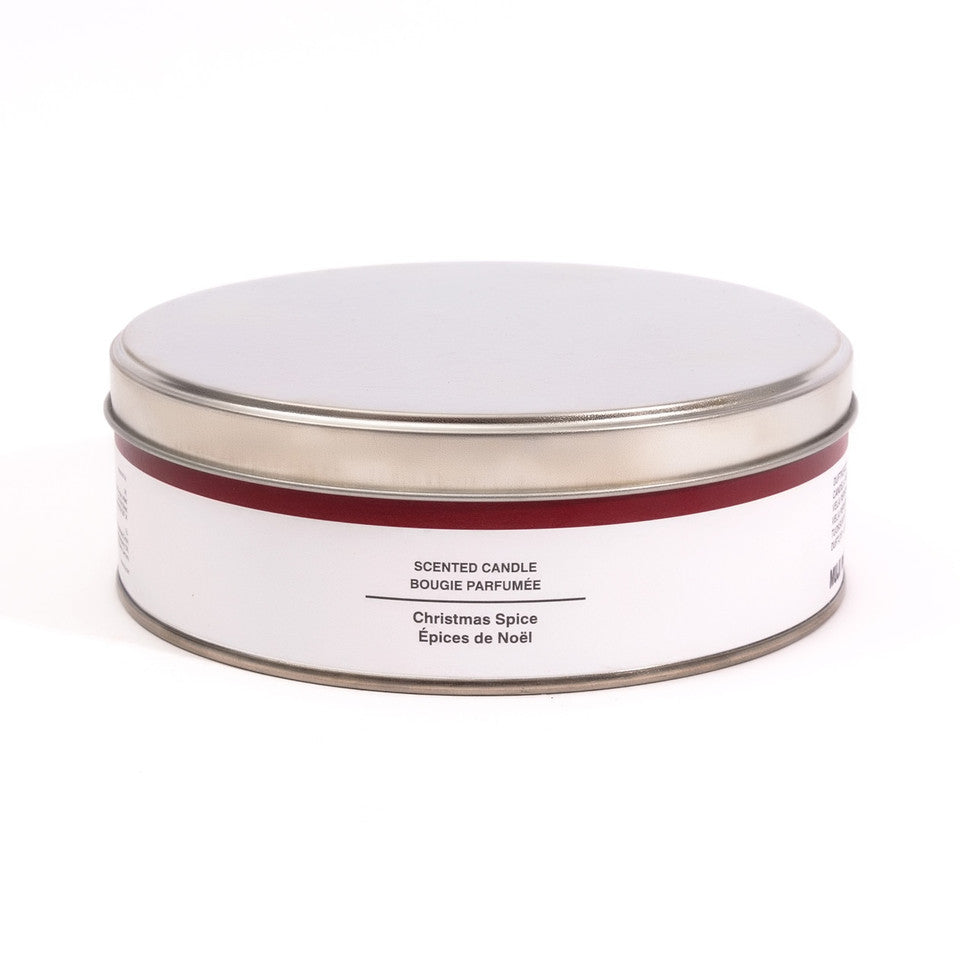 Large Christmas Spice Tin Candle