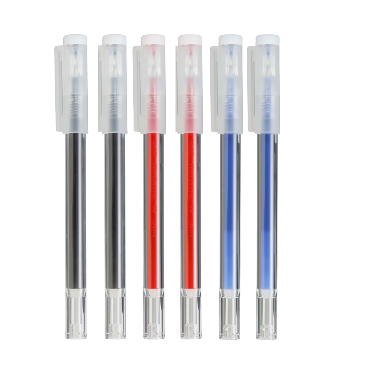 Sets of Muji Erasable Ballpoint Pen ( Black, Blue, Red)