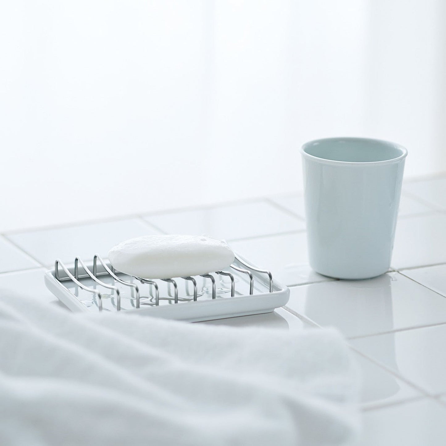 Stainless Steel Soap Dish.