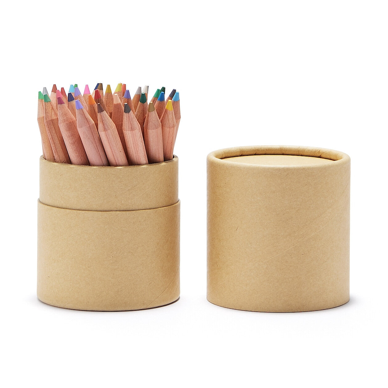 36 Short Coloured Pencils