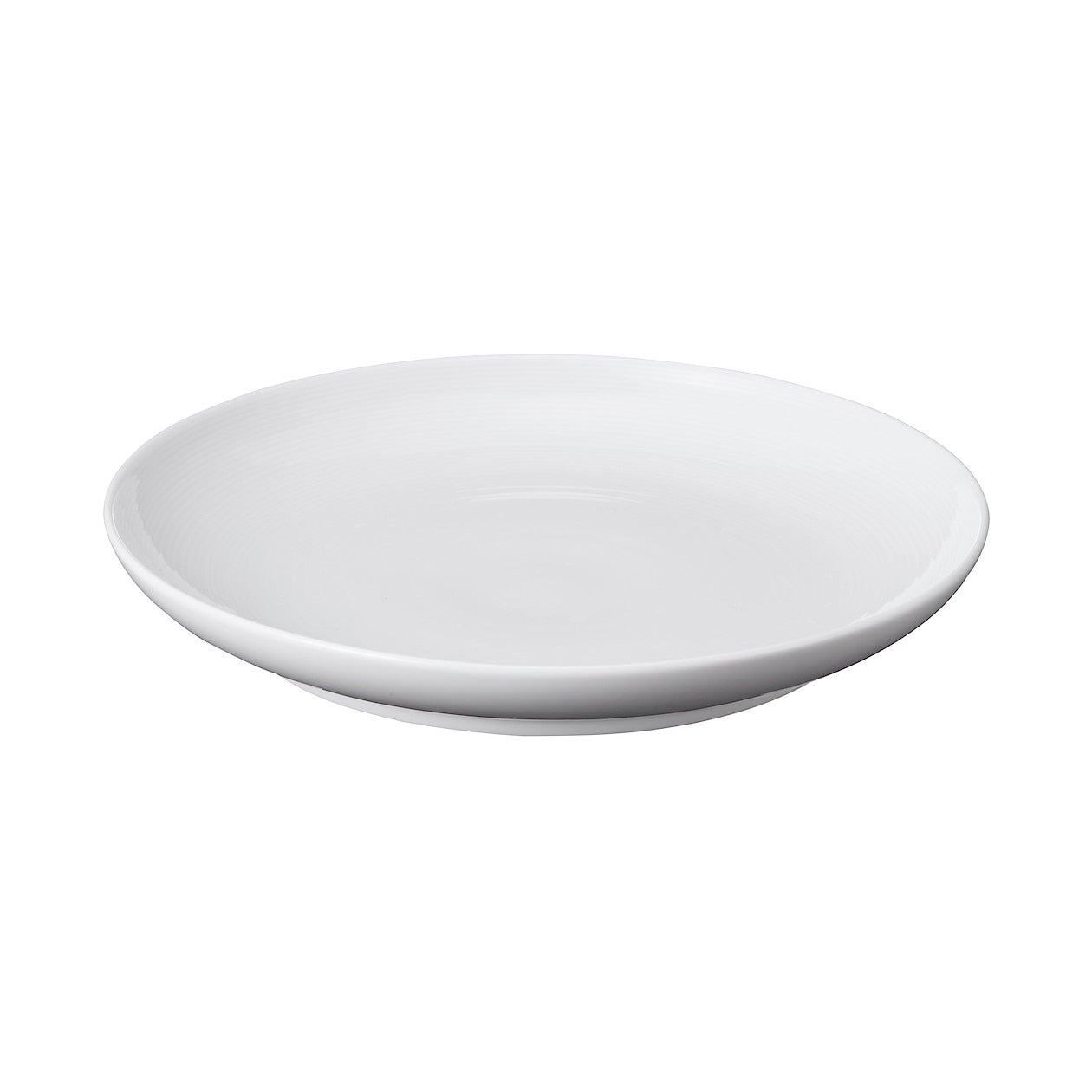 Hakuji White porcelain plate, extra large