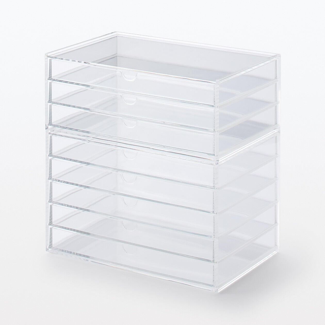 Acrylic Case - 3 Drawers - Wide