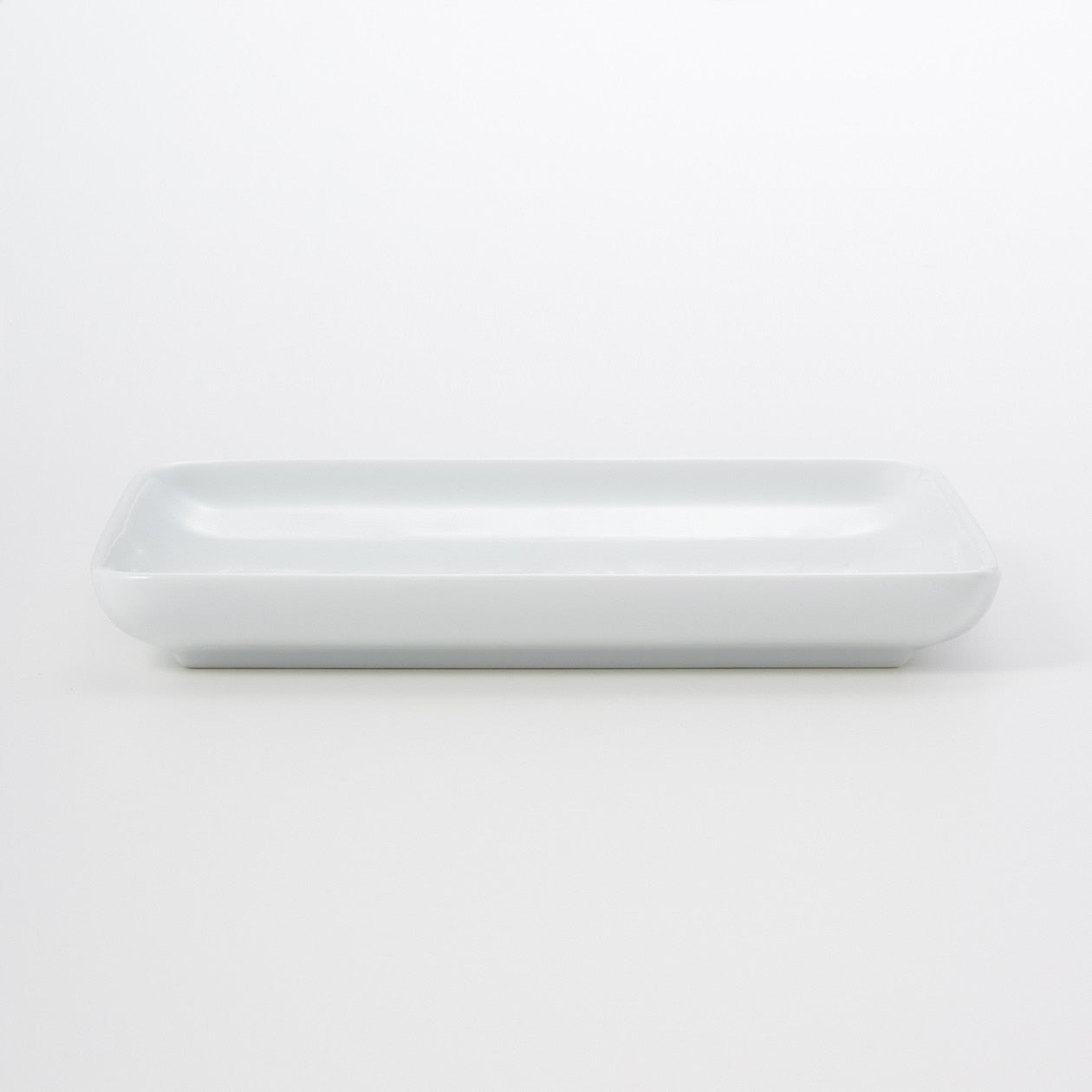 Hakuji White Porcelain Square Plate - Large