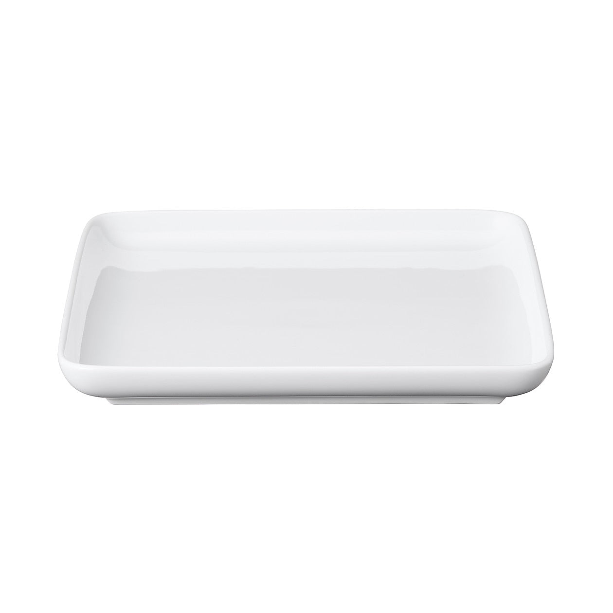 Hakuji White Porcelain Square Plate - Large