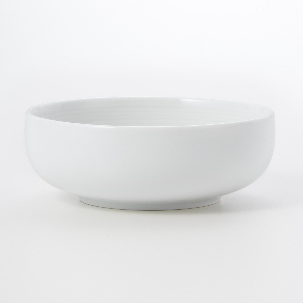 HAKUJI White porcelain shallow bowl, small