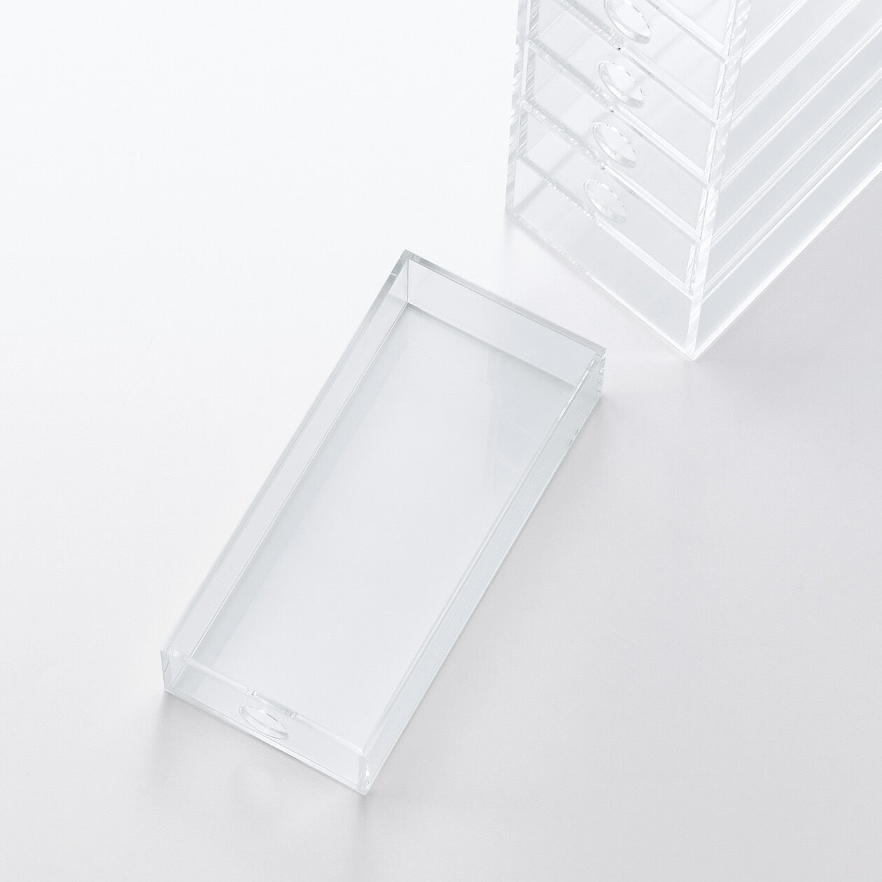 Acrylic Accessory Storage, 6 Drawers