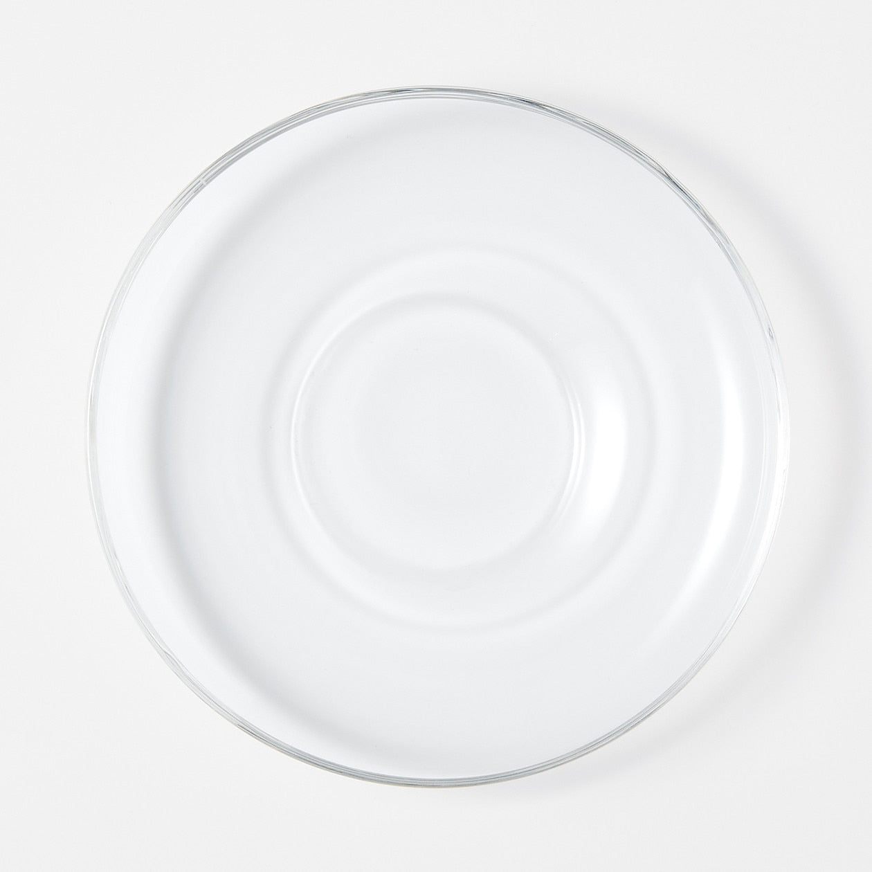 Heat Proof Glass Saucer