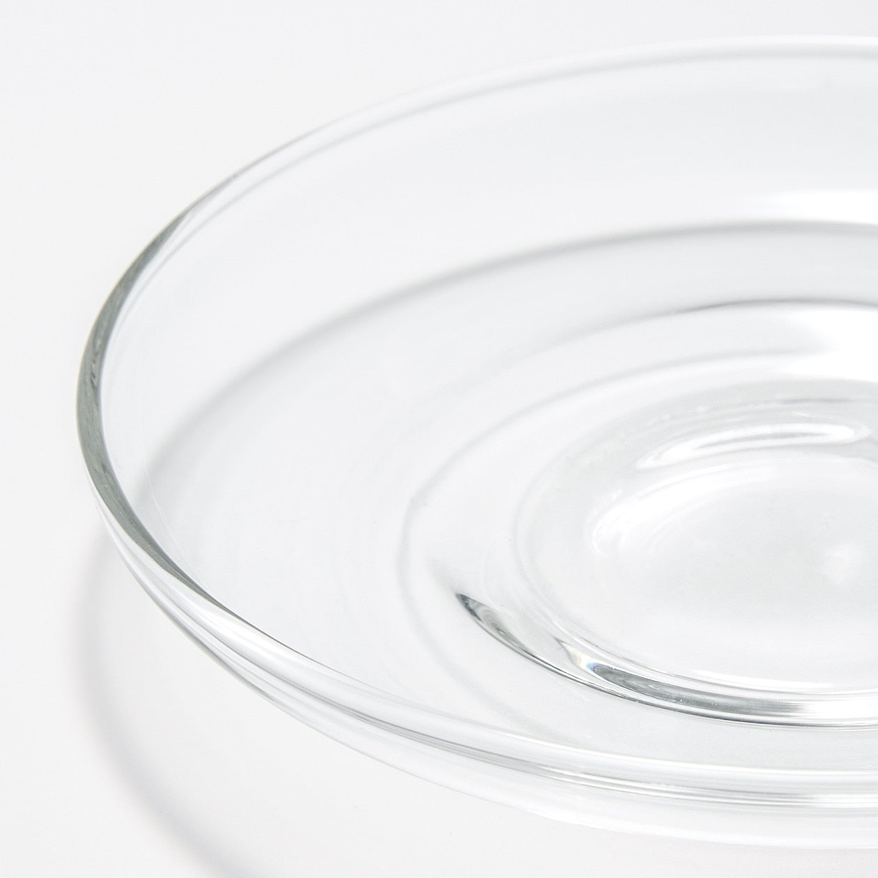 Heat Proof Glass Saucer