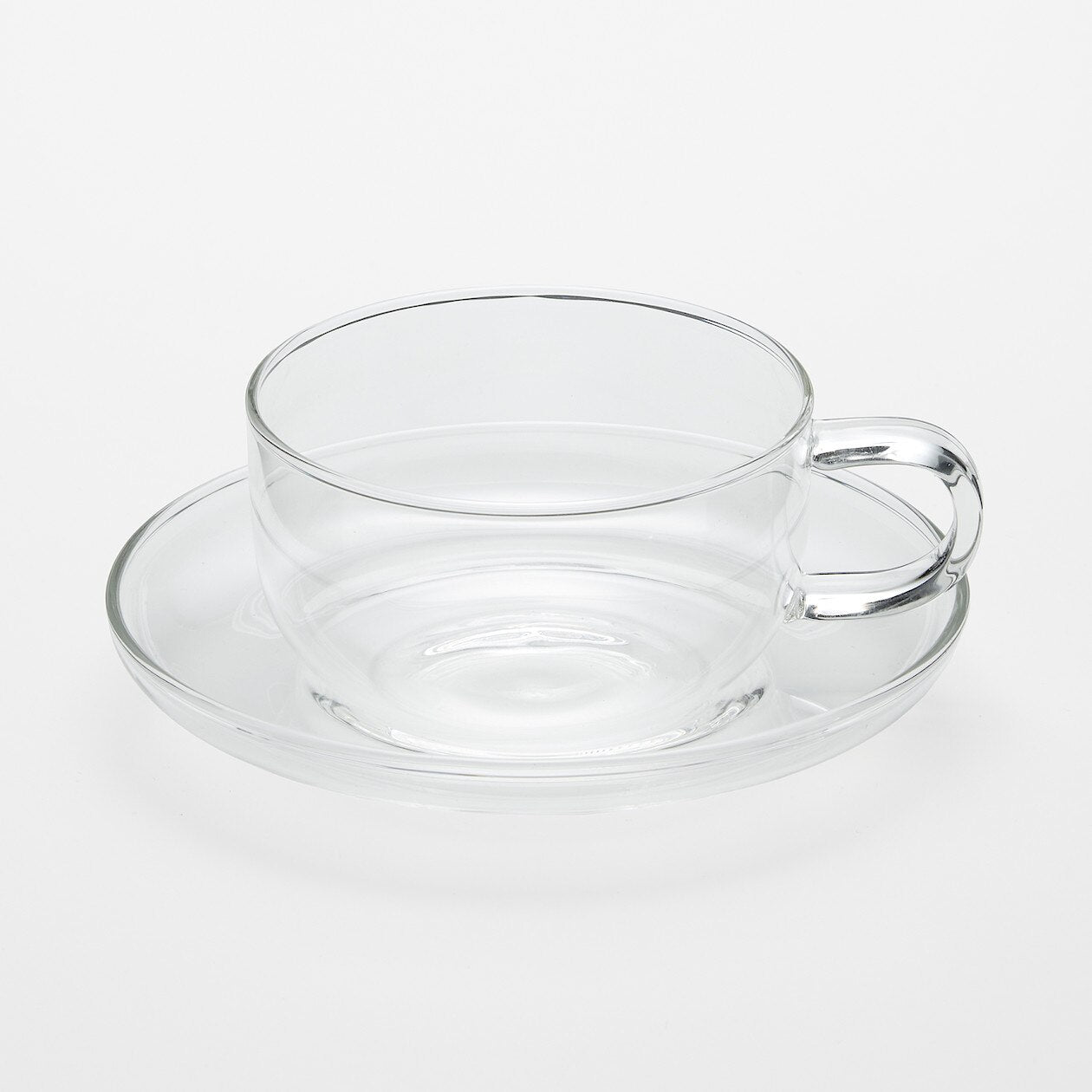 Heat Proof Glass Saucer