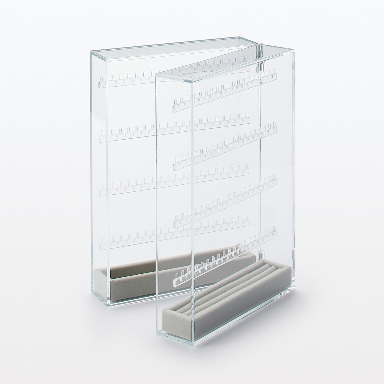 Acrylic Necklace/earring case, Spread Type