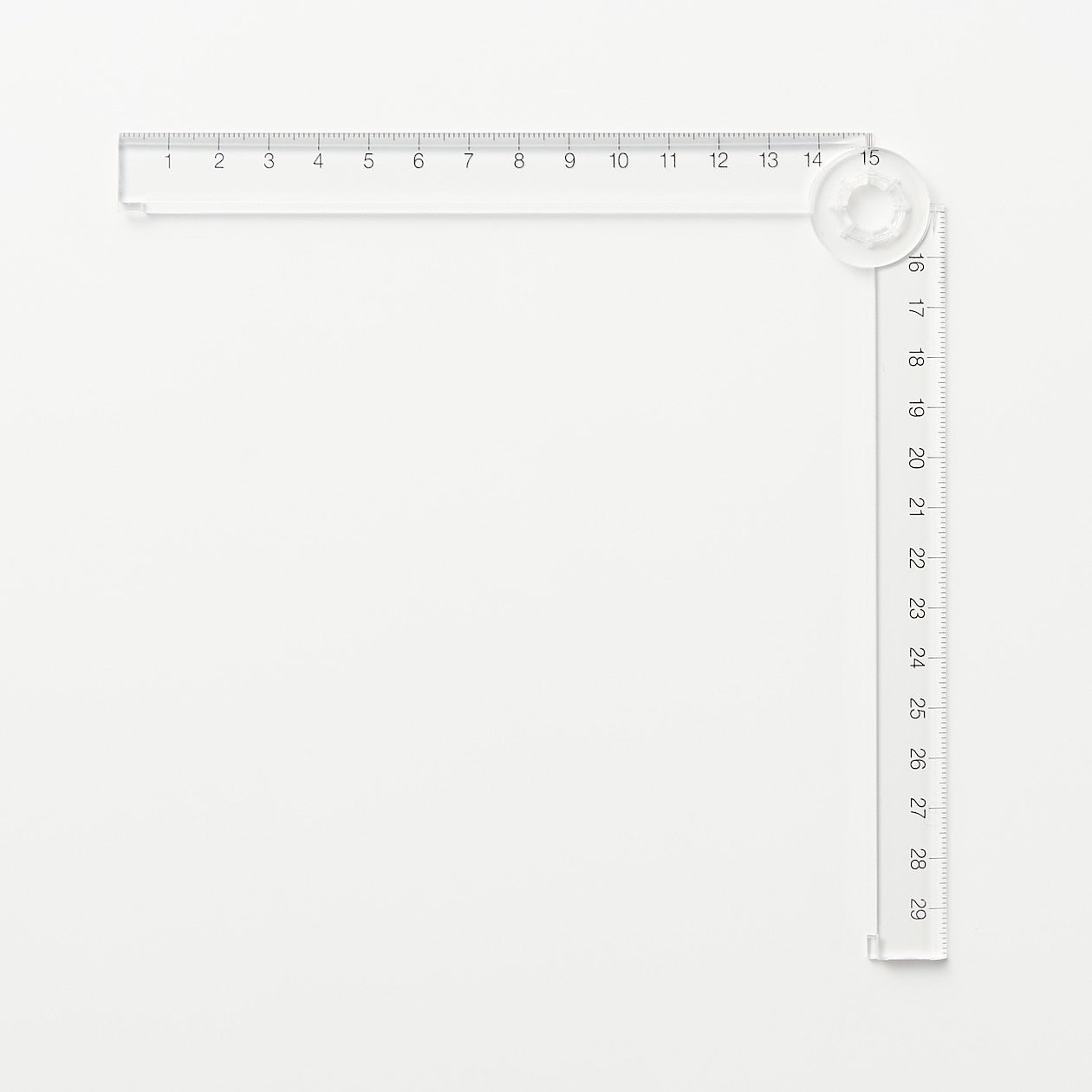Polycarbonate Double‐Sided Ruler