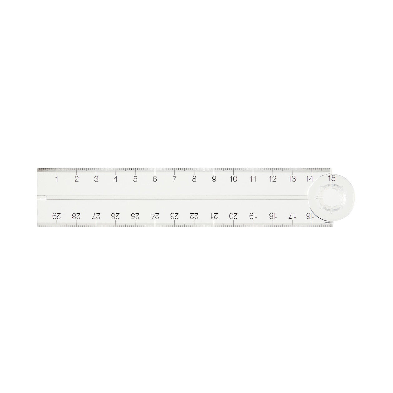 Polycarbonate Double‐Sided Ruler
