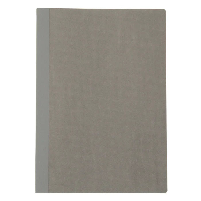 High Quality Paper Open-Flat Notebook A6 Light Grey