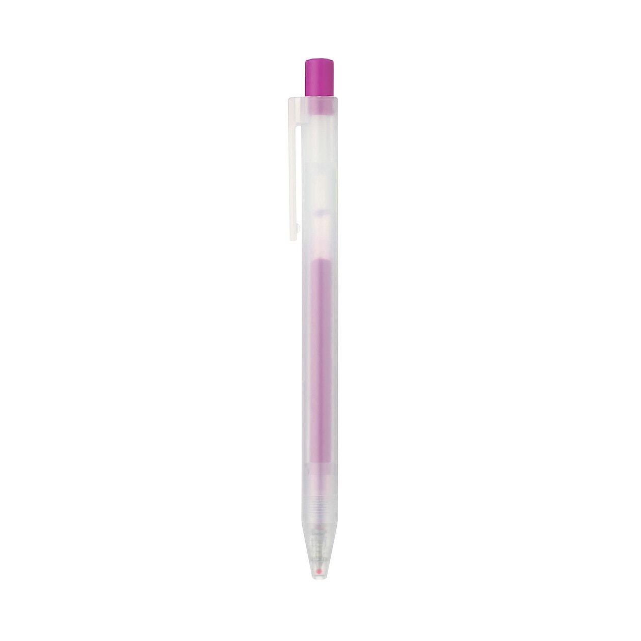 Sleek Retractable Colored Gel Pen – Single – 0.5 mm Tip
