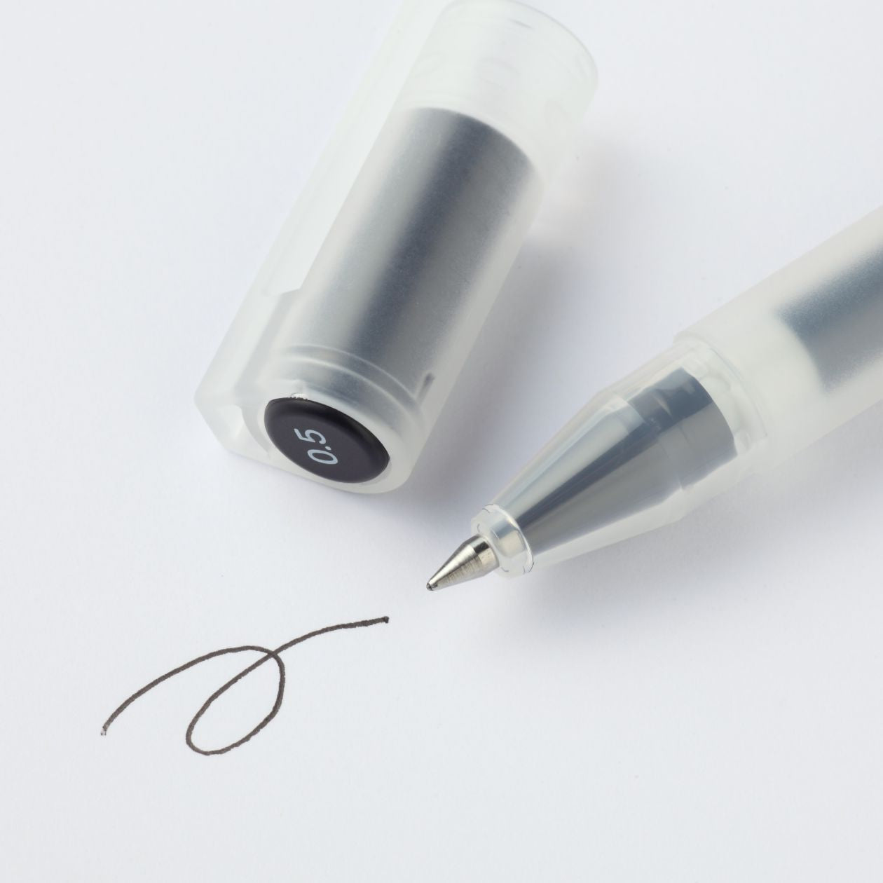 Gel Pen with Cap ‐ Single ‐ 0.5 mm