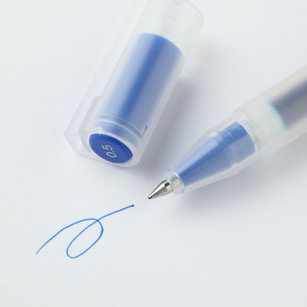Gel Pen with Cap ‐ Single ‐ 0.5 mm