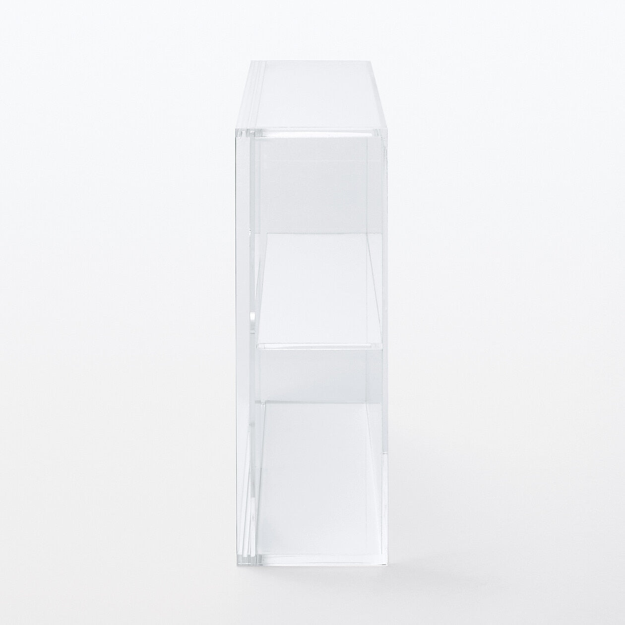 Acrylic Display Case With Sliding Doors Large