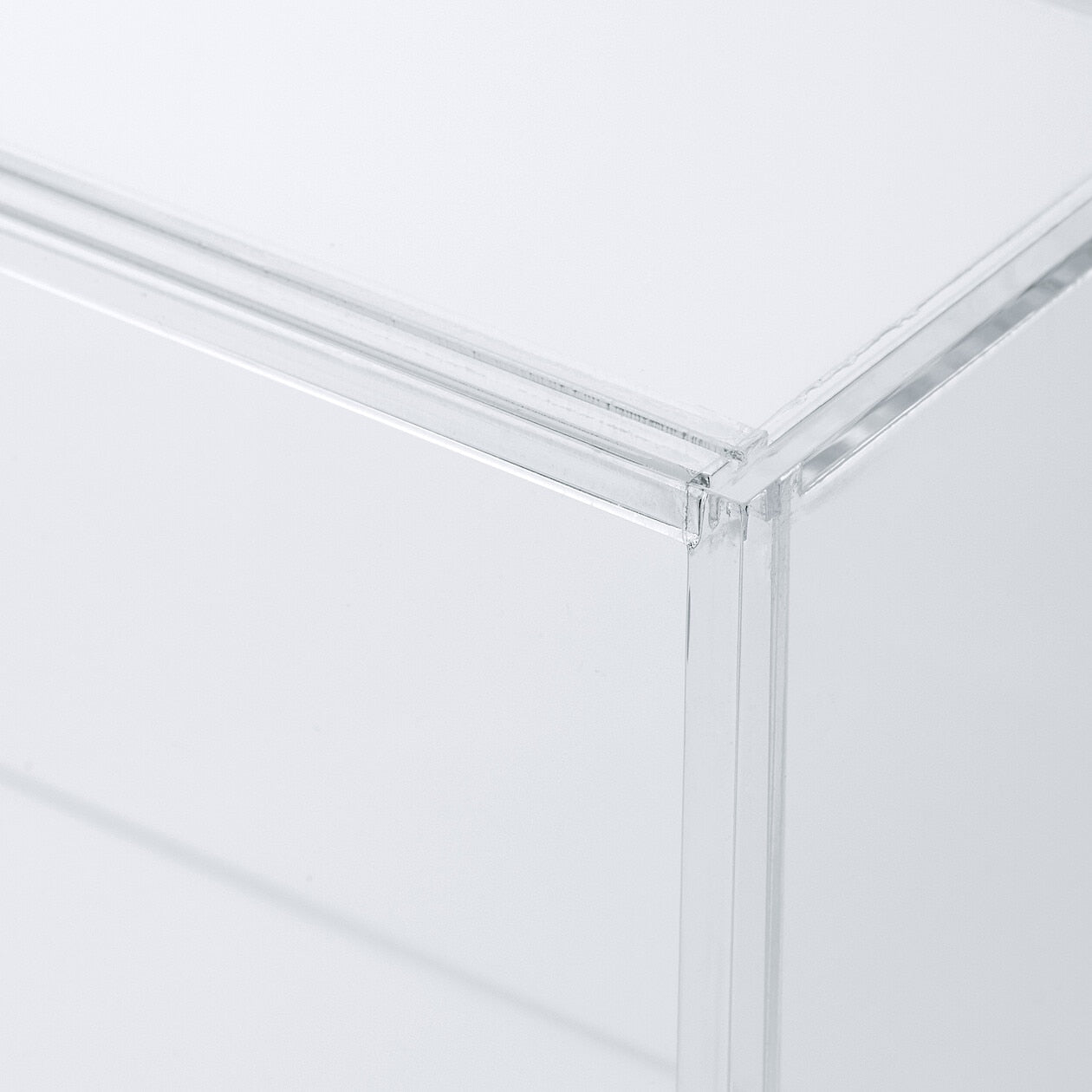 Acrylic Display Case With Sliding Doors Large