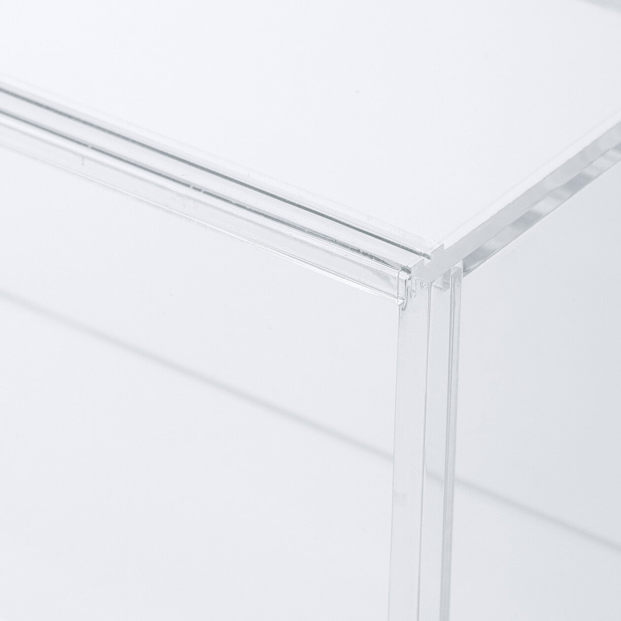 Acrylic Display Case with Sliding Doors Small