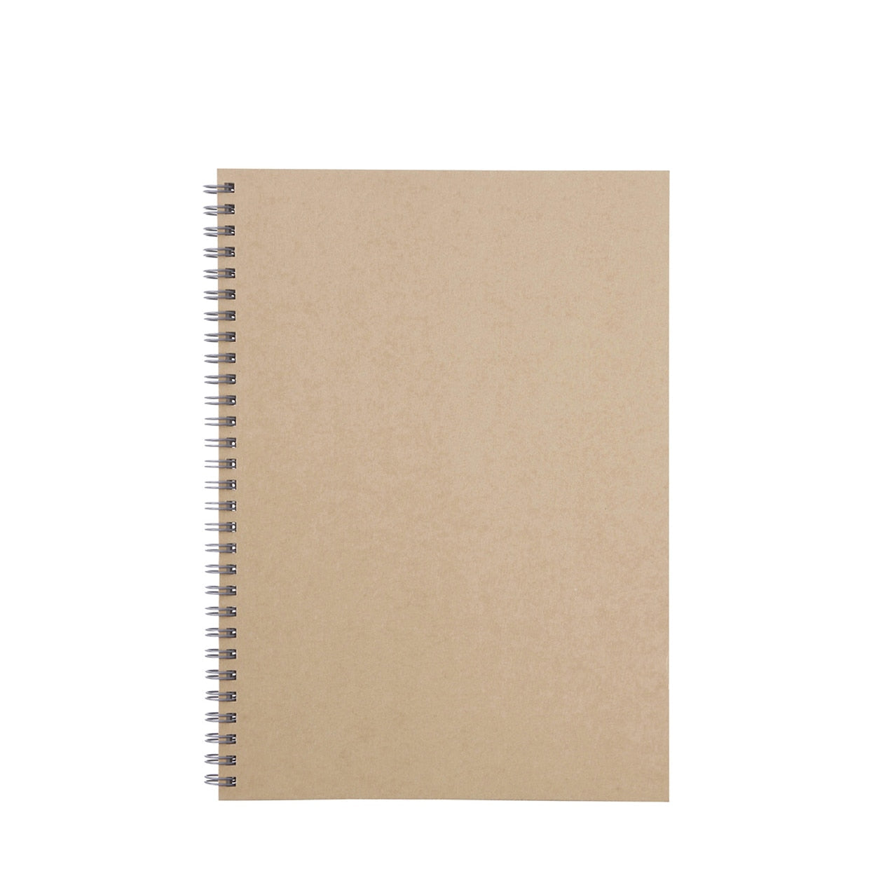 B5 Double Ring N/B Plain Beige