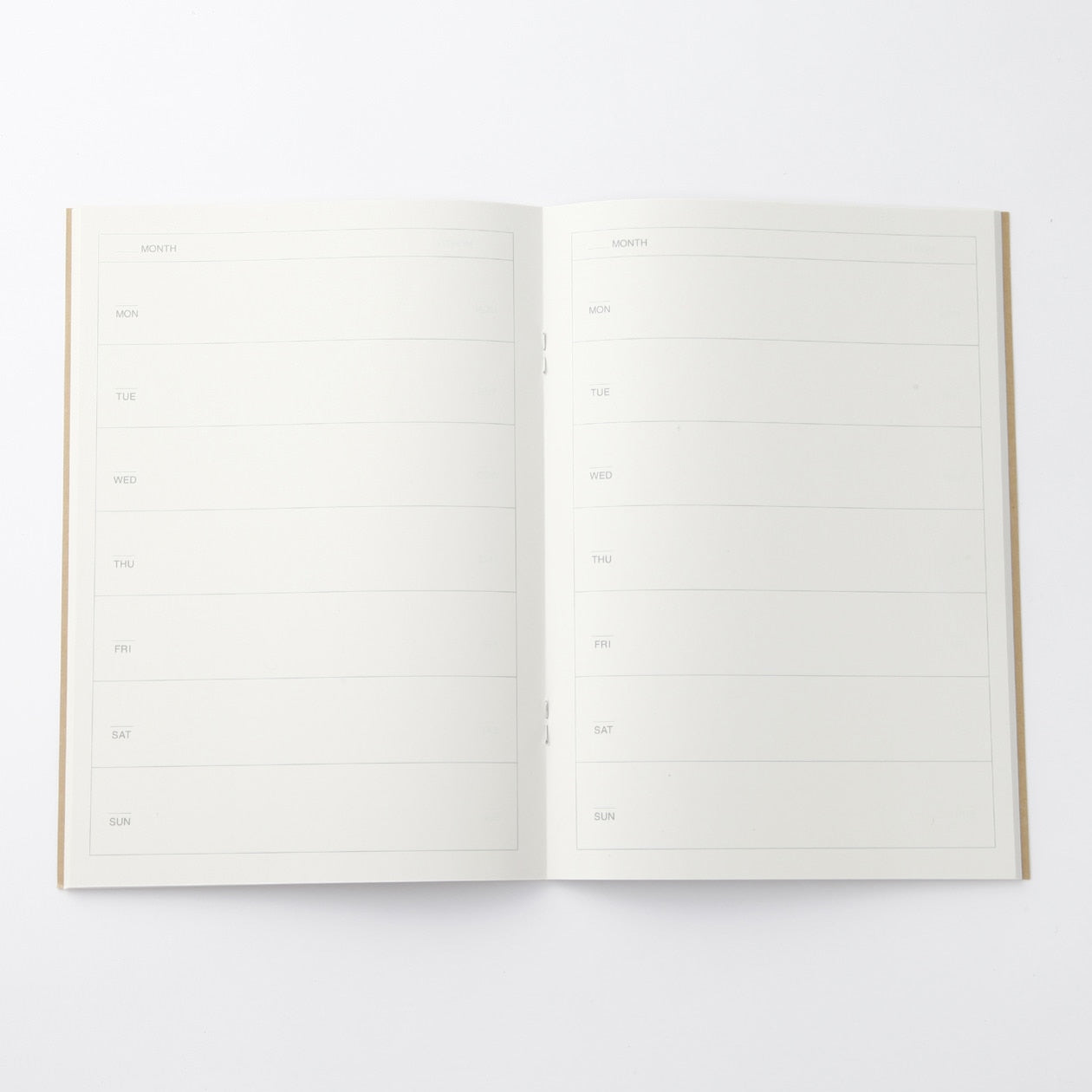 Weekly Scheduler Notebook