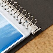 A4 30-Ring Binder Charcoal Grey