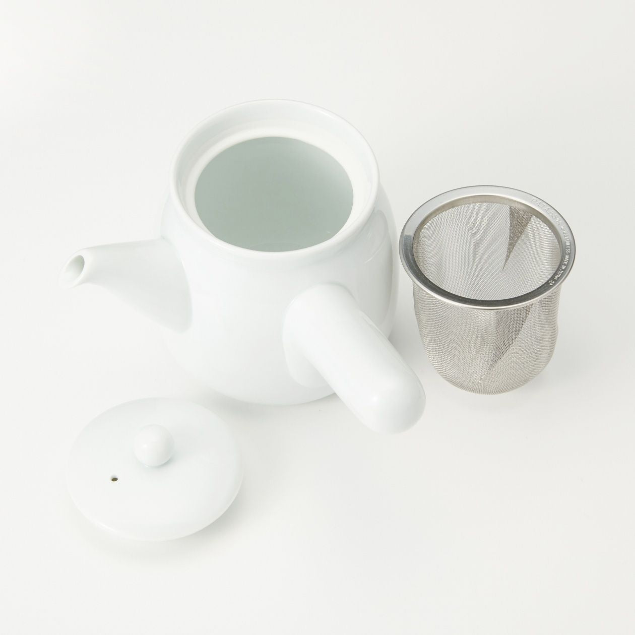 Hakuji White porcelain teapot Small 360ml