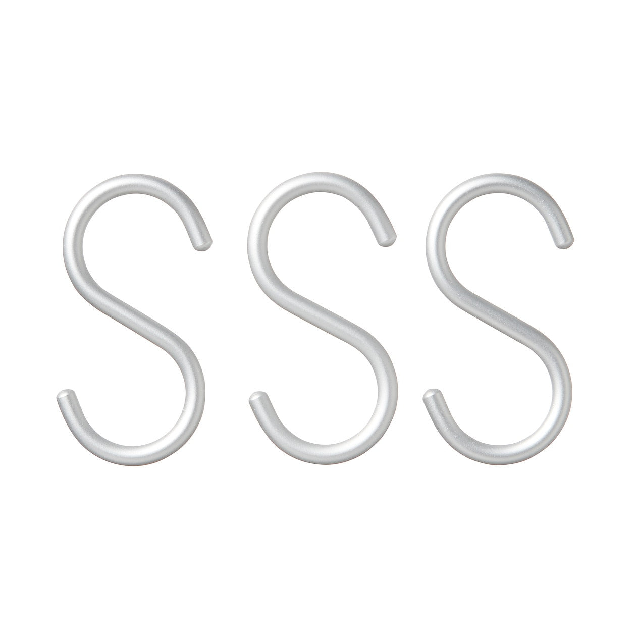 Aluminium Hooks 3 pcsS / W3xH5,5cm