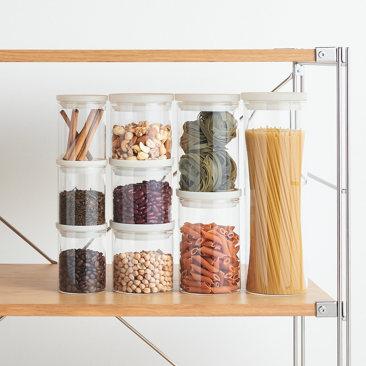 Heat Resistant Glass Round Storage 1800ml