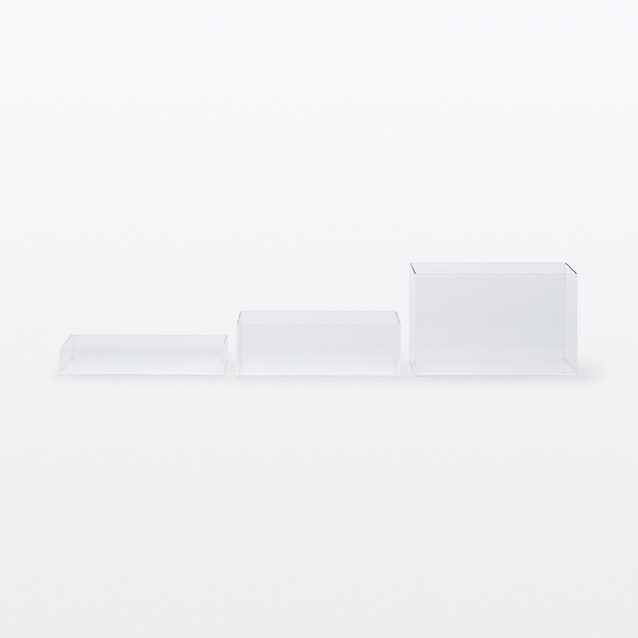 Stackable Acrylic Box MW25.2xD12.6xH8cm