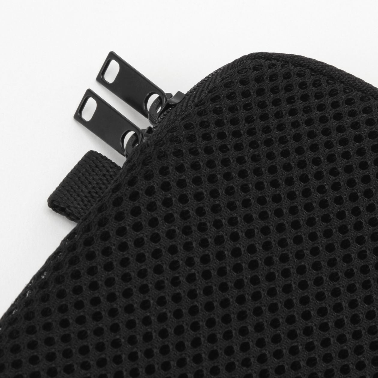 Polyester mesh Cushion case Black L Black 21.5 x 15 cm