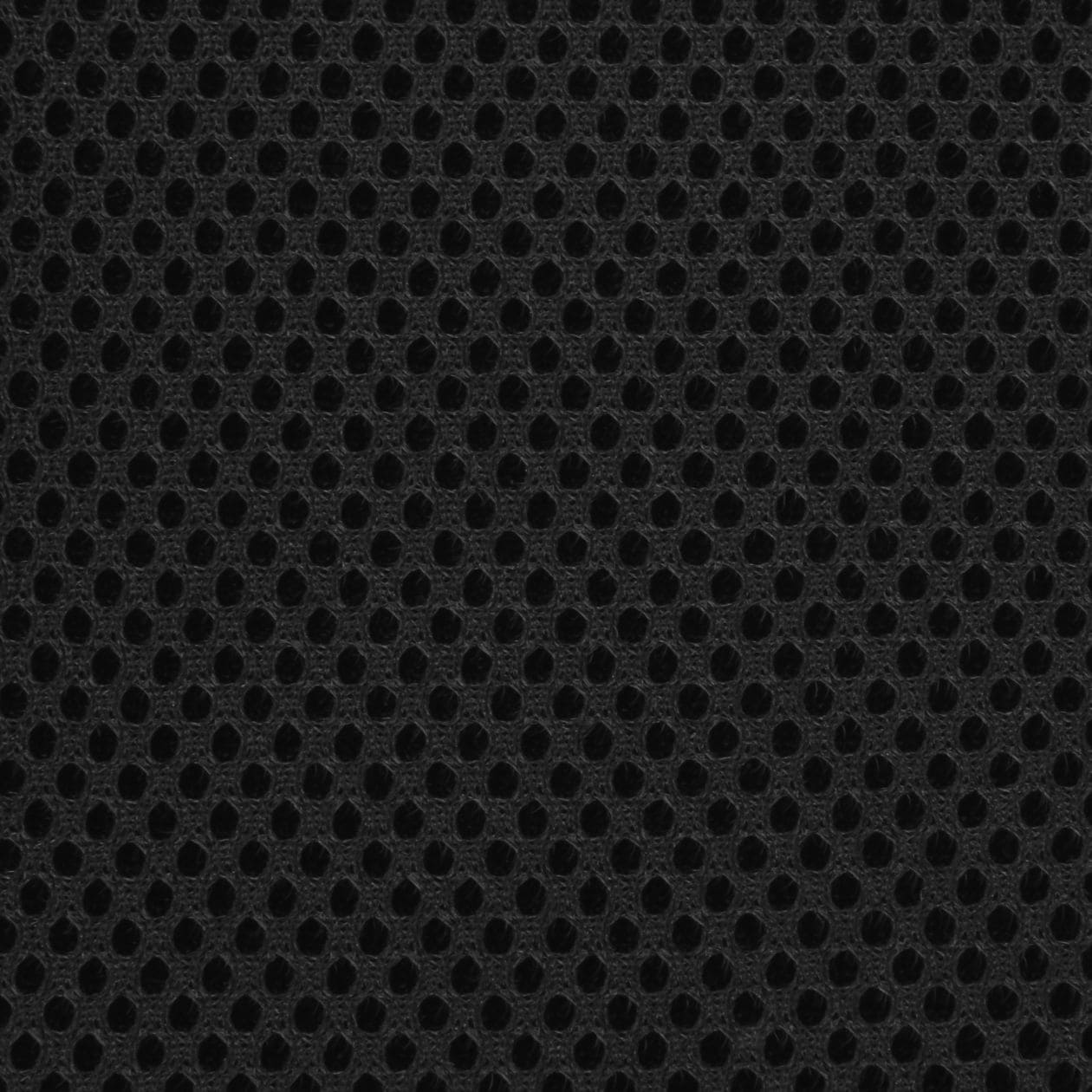 Polyester mesh Cushion case Black L Black 21.5 x 15 cm
