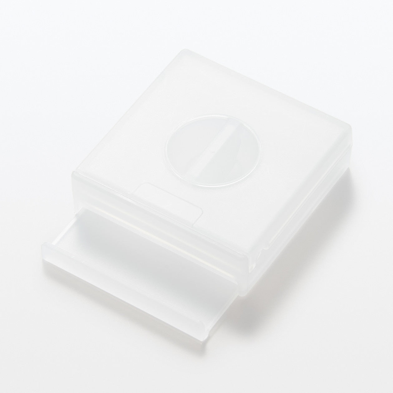 Polypropylene Cable Case with Stand Semi-transparent Square