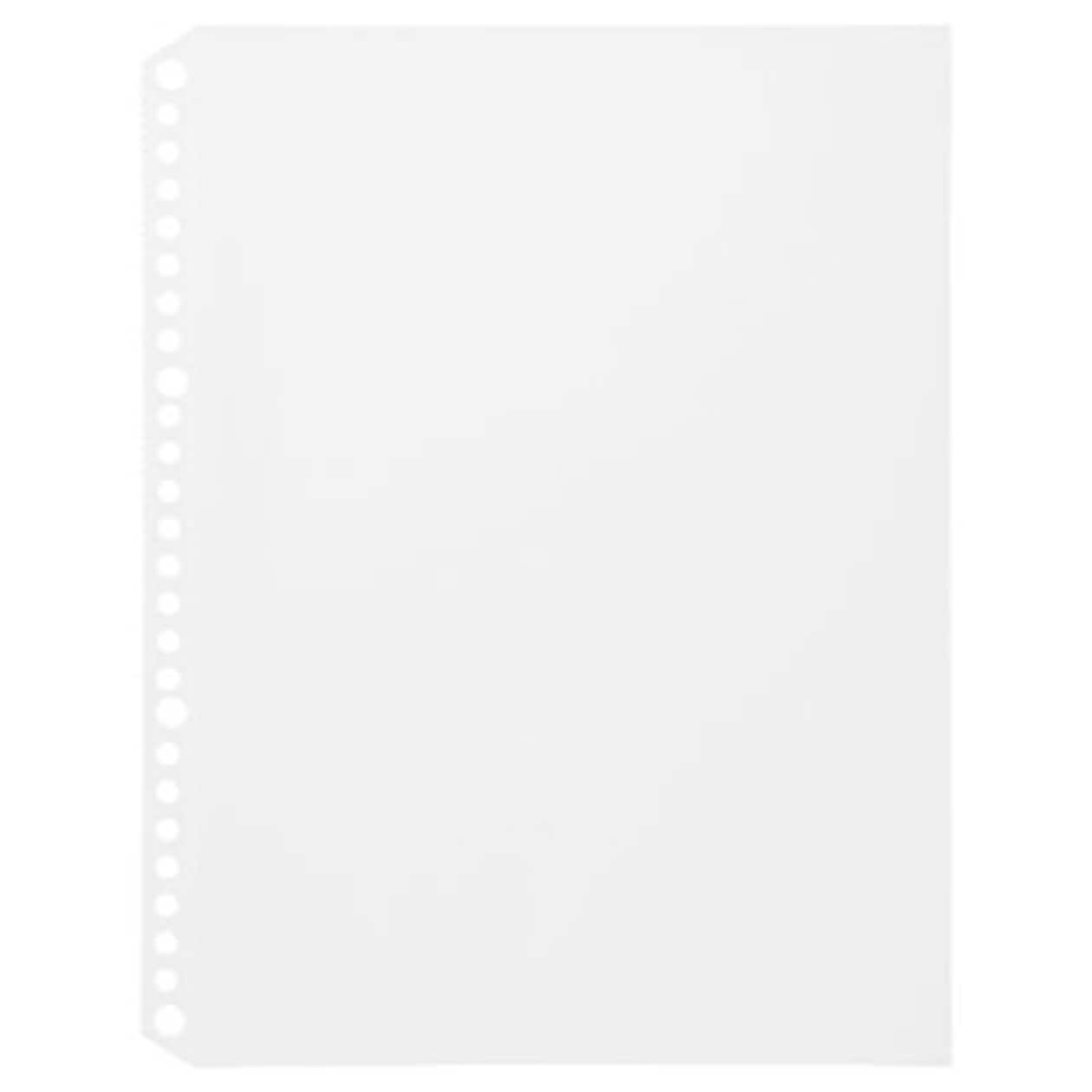PUNCHED POCKETS REFILL B5
