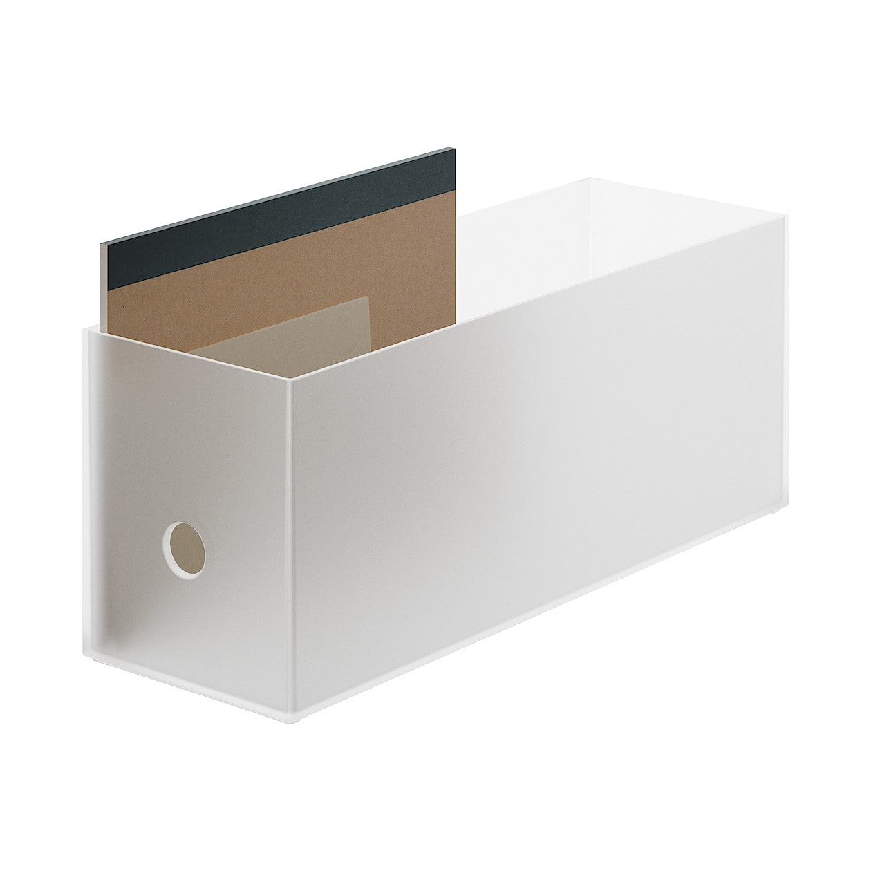 PP FILE BOX / 1/2 / 10CM