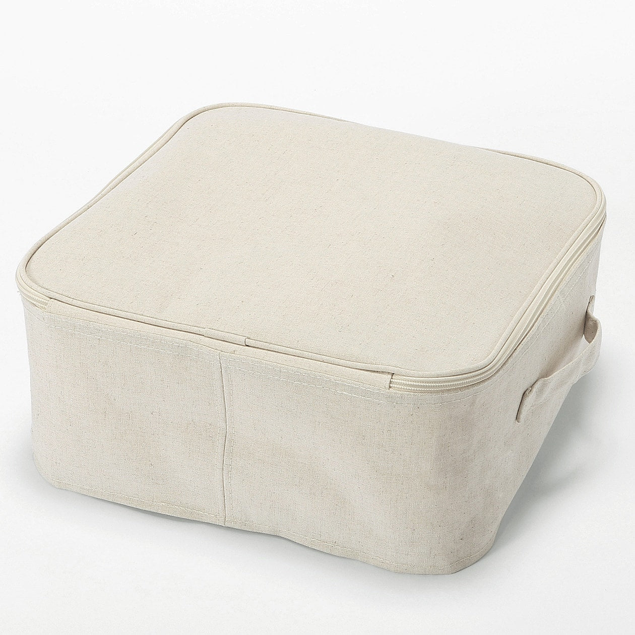 Fabric Storage Box with Lid – 35 x 35 x 16 cm