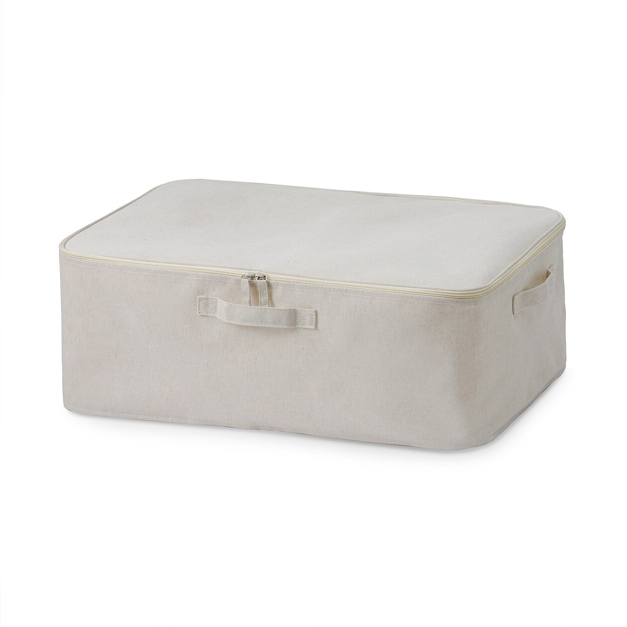 Fabric Storage Box with Lid – 59 x 39 x 23 cm