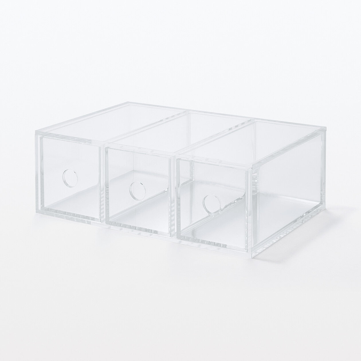 Acrylic Unit with 3 Drawers