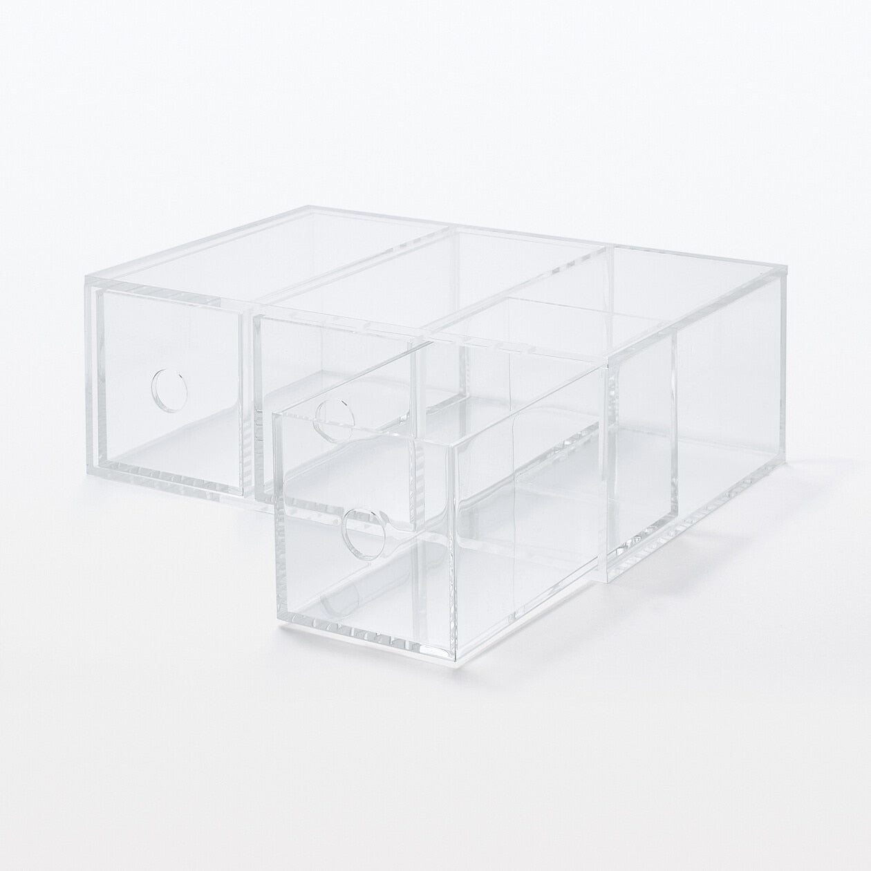 Acrylic Unit with 3 Drawers