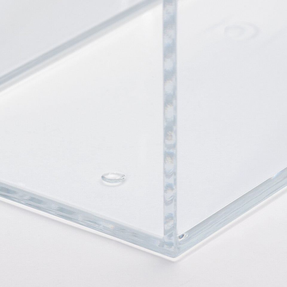 Acrylic 3 Partition Shelf ‐ L W26.8 x D21 x H16 cm