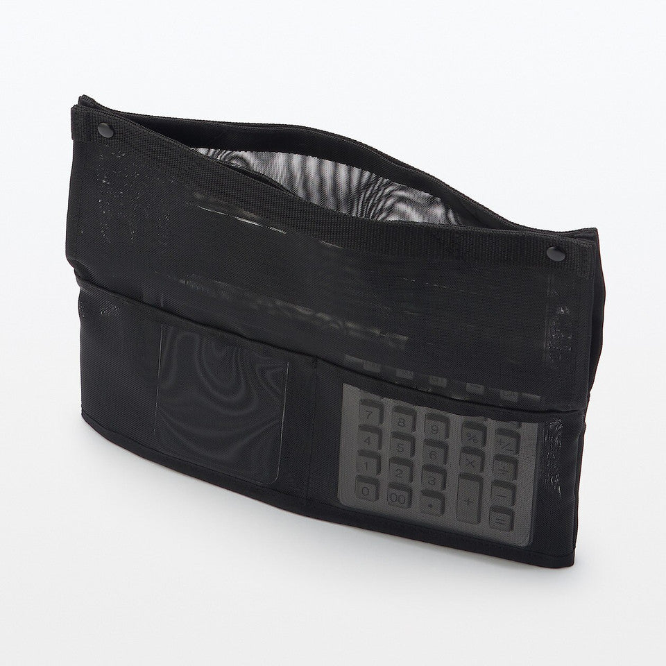 Nylon mesh Self‐standing pouch.